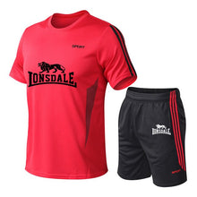 Load image into Gallery viewer, 2020 Tracksuit men's M-5XL summer hot sale men's suit T-shirt + shorts two-piece casual male O-neck print sportswear
