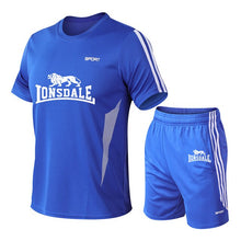 Load image into Gallery viewer, 2020 Tracksuit men's M-5XL summer hot sale men's suit T-shirt + shorts two-piece casual male O-neck print sportswear