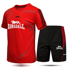 Load image into Gallery viewer, 2020 Tracksuit men's M-5XL summer hot sale men's suit T-shirt + shorts two-piece casual male O-neck print sportswear