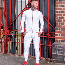 Load image into Gallery viewer, Vanquish Fashion Fitness Suit Muscle Brother Autumn Winter Fit Zipper Casual Cardigan Hip Hop Jogger Men's Wear Jogger Set 2020
