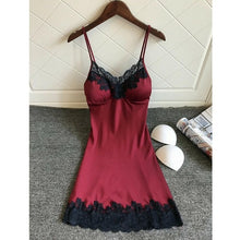 Load image into Gallery viewer, Women Lace Sexy Lingerie Nightwear Underwear G-string Babydoll Sleepwear Dress women's Bikini Cover Up Beach Dress
