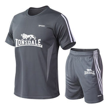 Load image into Gallery viewer, 2020 Tracksuit men's M-5XL summer hot sale men's suit T-shirt + shorts two-piece casual male O-neck print sportswear
