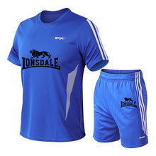 Load image into Gallery viewer, 2020 Tracksuit men's M-5XL summer hot sale men's suit T-shirt + shorts two-piece casual male O-neck print sportswear
