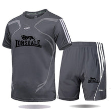 Load image into Gallery viewer, 2020 Tracksuit men's M-5XL summer hot sale men's suit T-shirt + shorts two-piece casual male O-neck print sportswear
