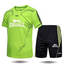 Load image into Gallery viewer, 2020 Tracksuit men's M-5XL summer hot sale men's suit T-shirt + shorts two-piece casual male O-neck print sportswear
